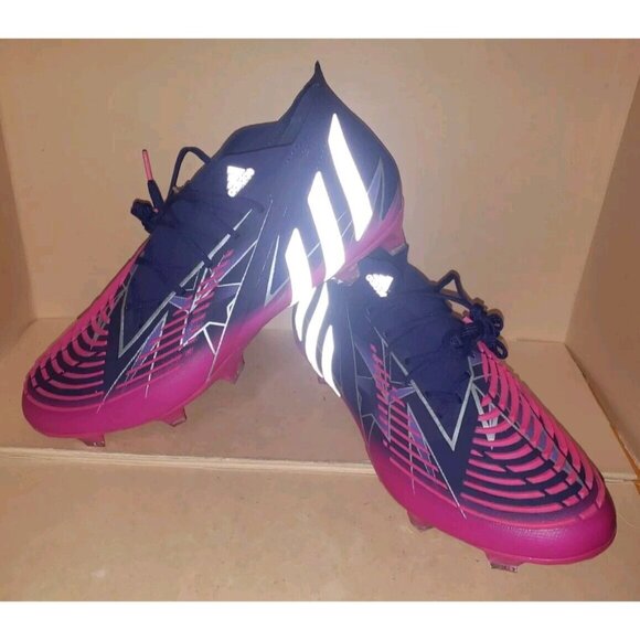 Adidas Predator Edge.1 FG Champions Purple Soccer Cleats HO2934 Men’s Size 10 - Picture 2 of 9